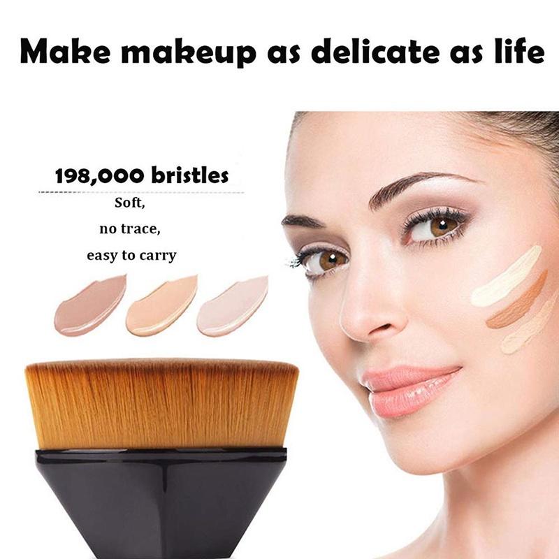 Hexagonal Makeup Brush Magic Makeup Flawless Foundation Brush Set Cosmetic Portable Professional Foundation Brush