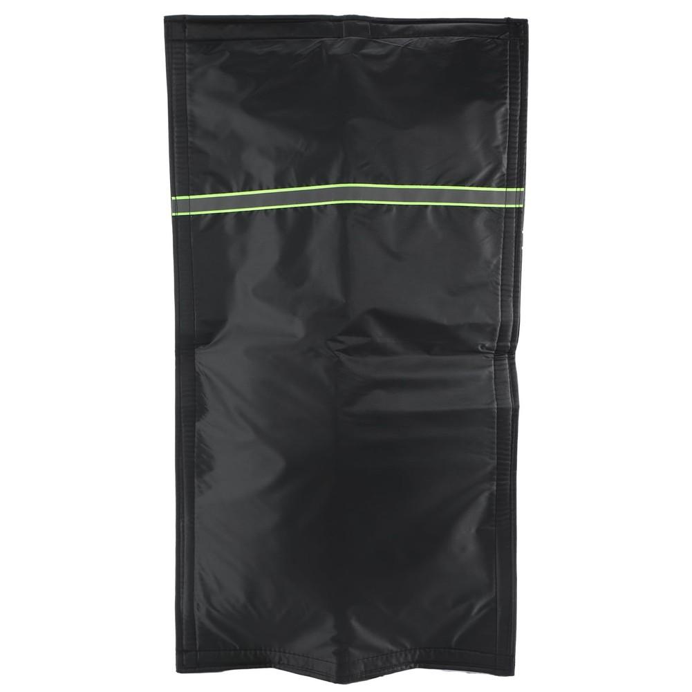 Outdoor Faucet Insulation Cover 420D Oxford Fabric Frost Protection with Reflective Strips for Enhanced Visibility 71x38cm