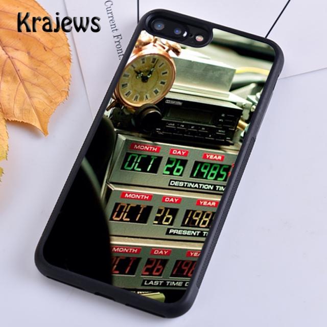 

Krajews Back to the Future Movie Phone Case Cover For iPhone 17 Air 16 15 14 plus 11 12 13 pro max coque Shell Fundas iPhone 13