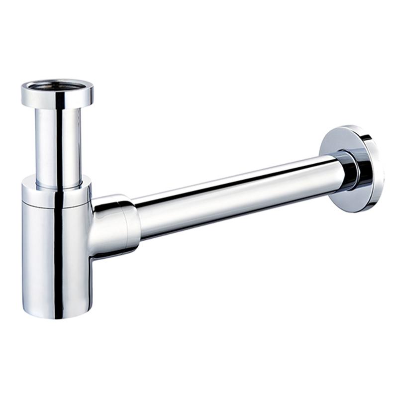 Custom Color Brass 4-Inch Siphon Basin Bottle Trap Modern Copper Sink Drain for Bathroom Basement Hotel 80mm 1 1/4'' 1 1/2''