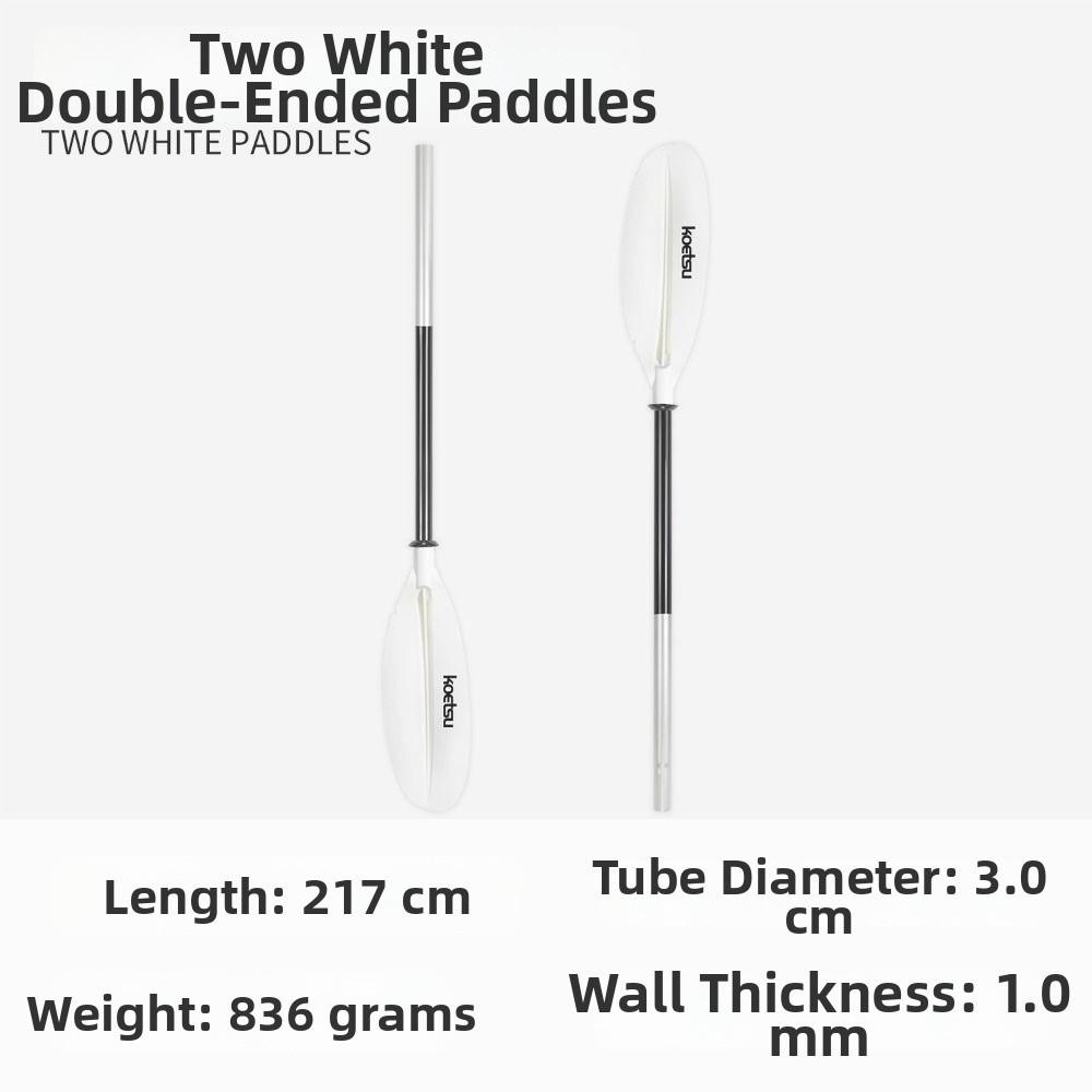 6 Colors Convertible Detachable Single/Double Head Oar Paddle for SUP Board and Kayak