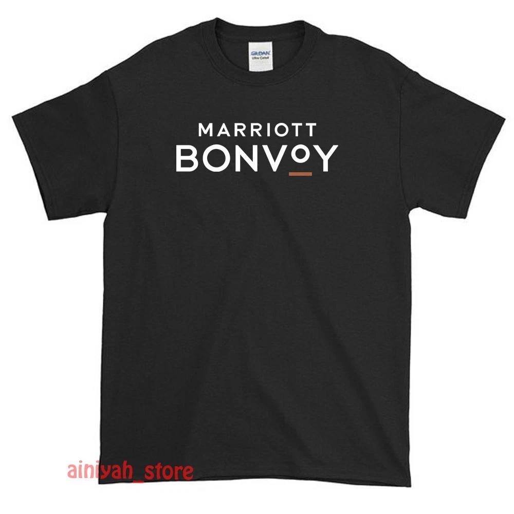 

New Marriott Bonvoy Logo Men s Funny T shirt USA Size S-XXL 4XL