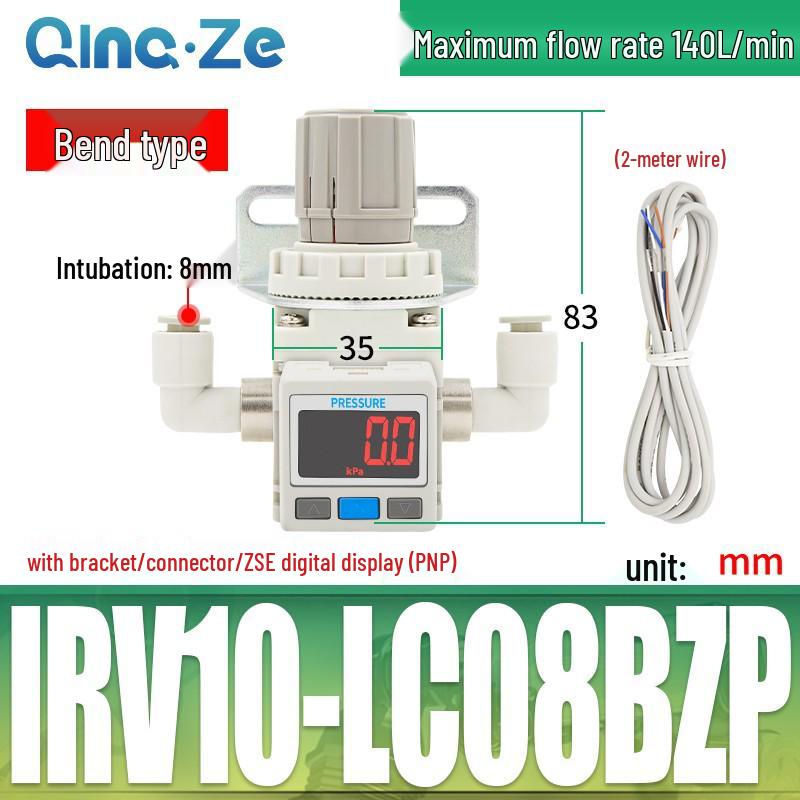 IRV Vacuum C06: Negative Pressure C08 Valve, LC10 Regulating Valve, 20 Limit Valve, BG Pressure Stabilizer