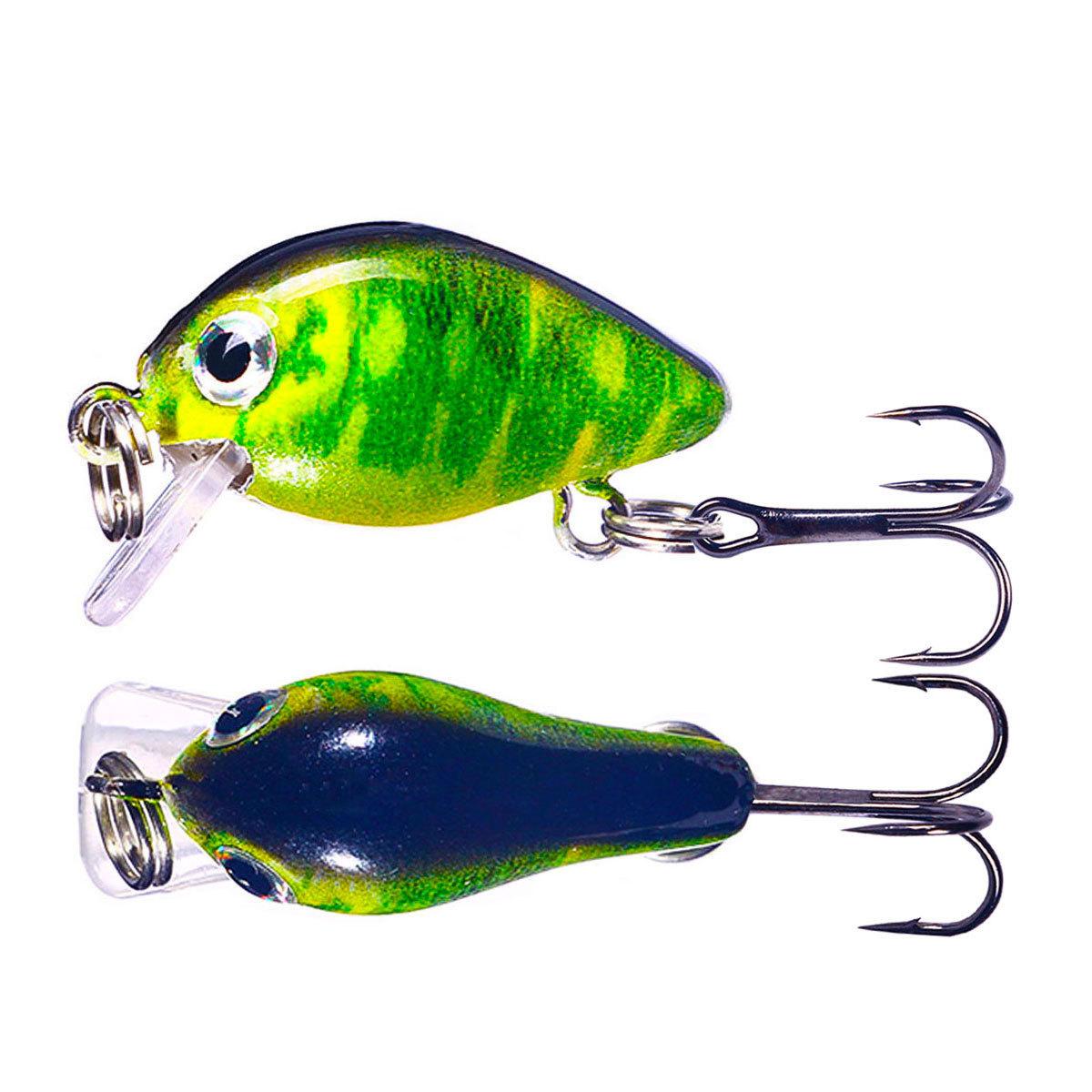 

Mini Rock Fake Bait3DPrint4CM1.5GFloating Small Fat Bionic Lure Freshwater and Saltwater Universal Lure Fishing Bait 4CM-1.5G