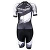 Powerslide Kombinezon Męski Krótki Rękaw Jazda na Rolkach Speed Skinsuit Ciclismo Łyżwiarstwo Szybkie Odzież do Jazdy na Rolkach