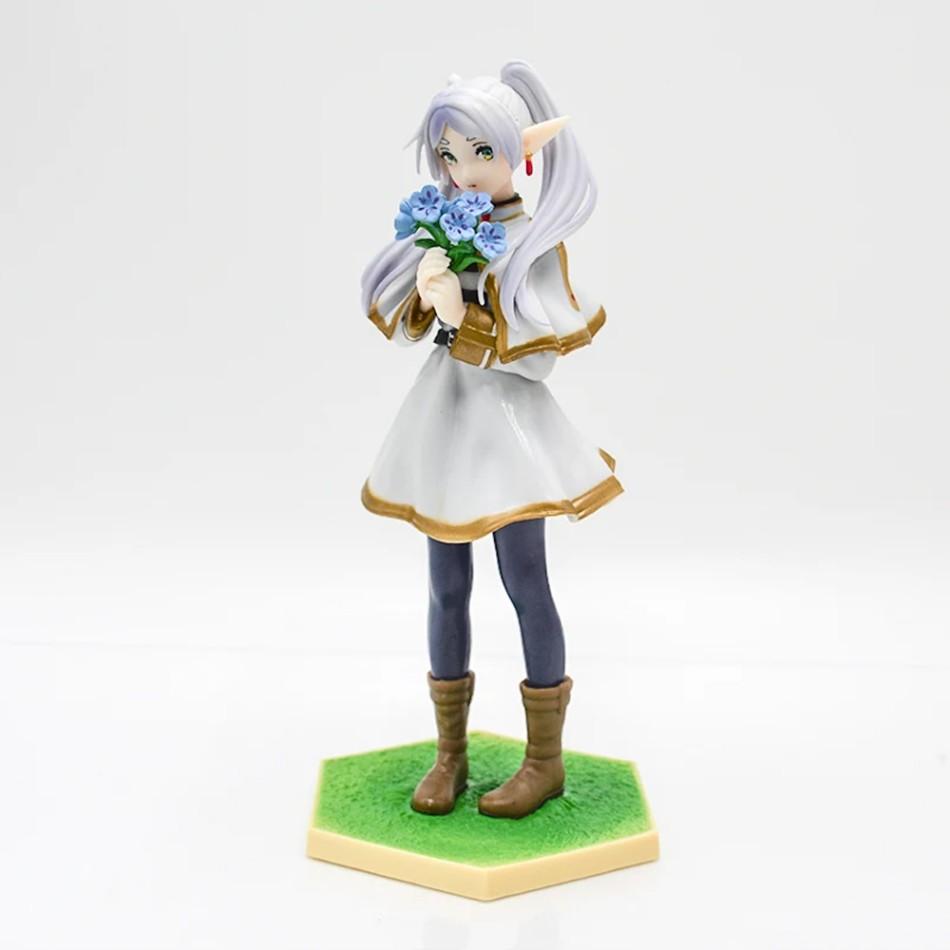 13-21cm Frieren Figure Frieren At The Funeral Super Kawaii Cartoon PVC Statue Cute Collection Dolls Gift