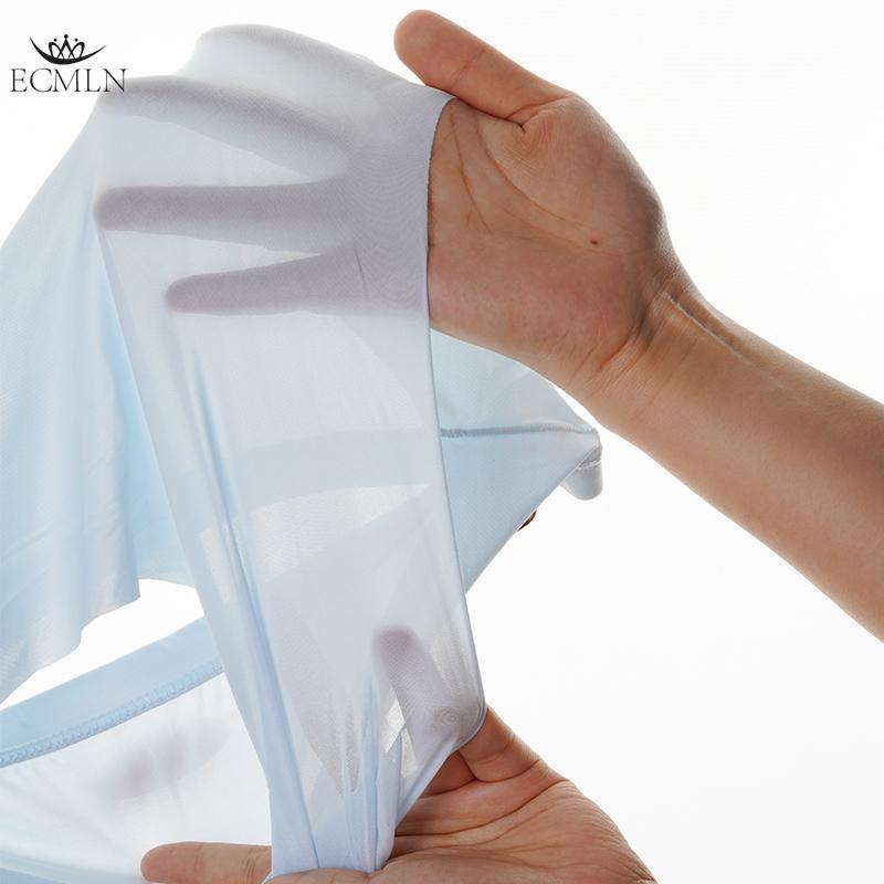 3D Men's Ice Silk Briefs Summer New Ultra-thin Transparent Seamless Sexy Quick-drying Trendy Breathable Underwear Panties