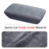 For Honda  Civic 11th Gen Civic Car Armrest  Mat Center Storage Box Pad Protector Leather Cover Decoration Accessories