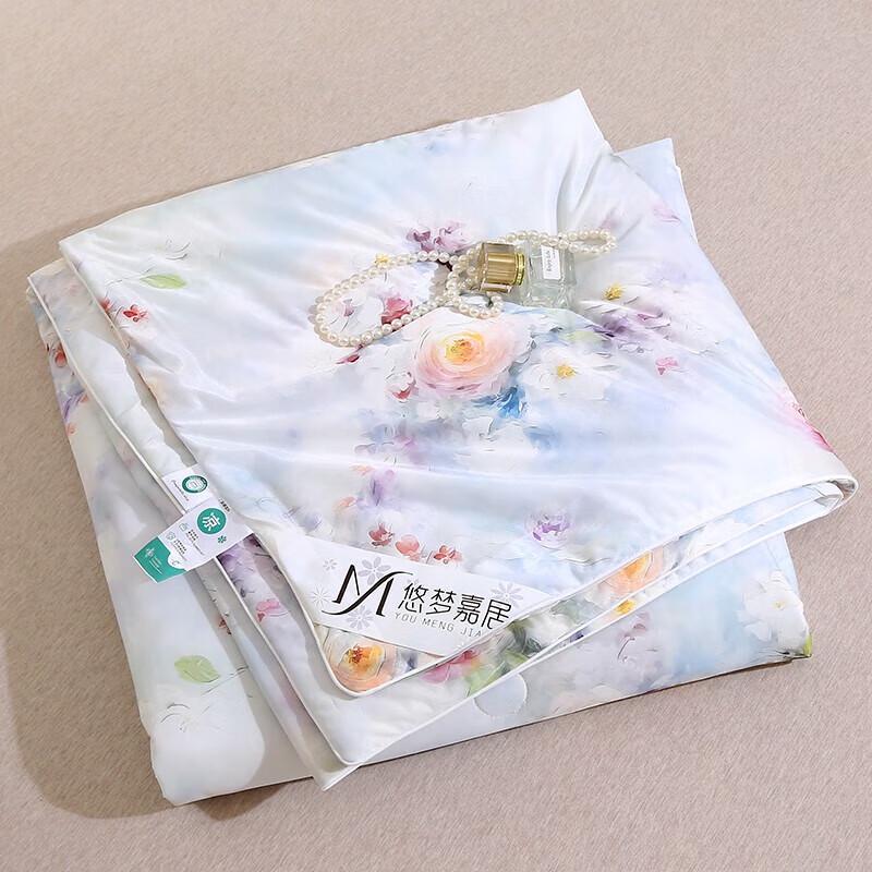 Yumengjiaju Ice Silk Cooling Summer Quilt