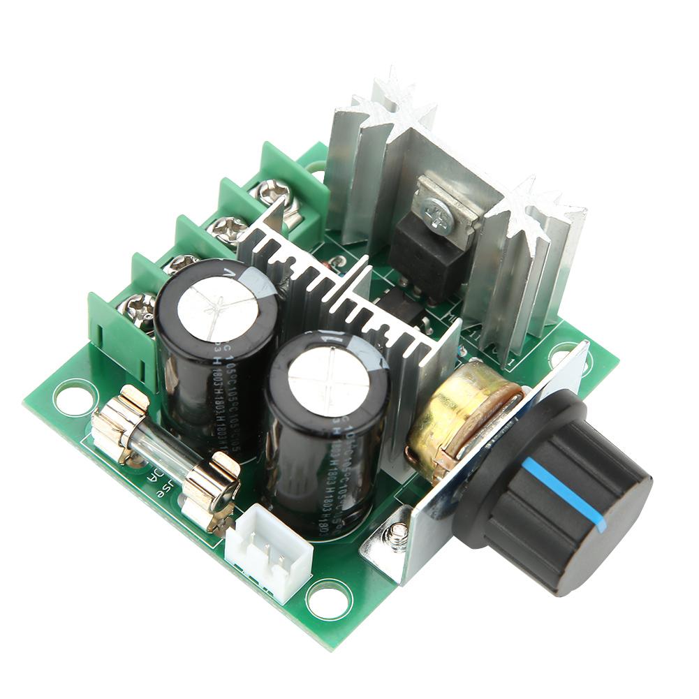 12V 40V 10A PWM Regulator Prędkości Silnika DC Bezstopniowa Zmienna Prędkość Przełącznik Moduł Sterujący