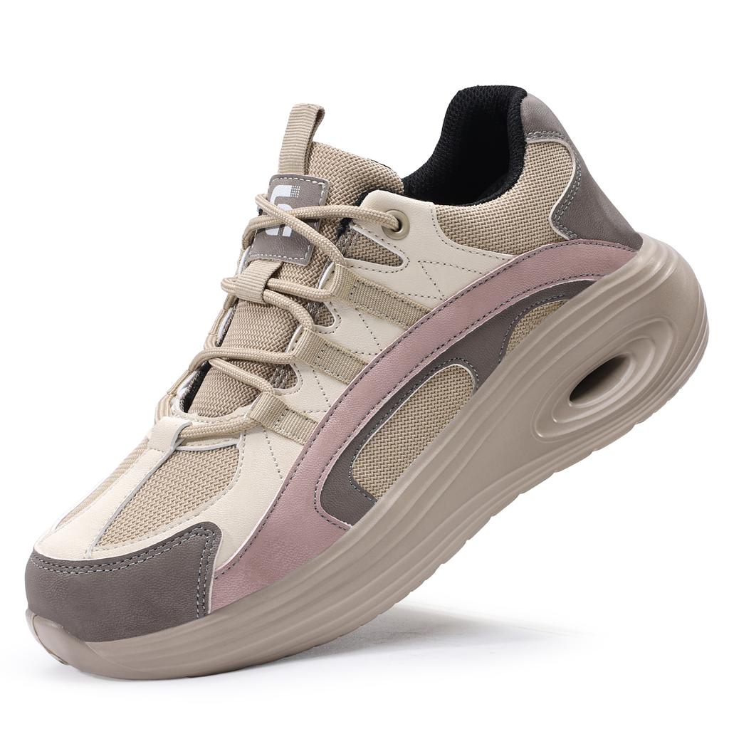 Fashion Steel Toe Shoes Woman Lightweight Safety Shoes Women Breathable Work Sneakers Indestructible Shoes Security Protective Sneakers