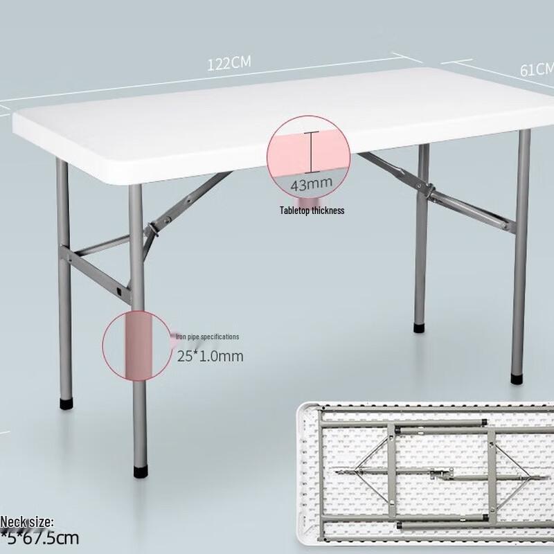 ZISIZ Outdoor Folding Table