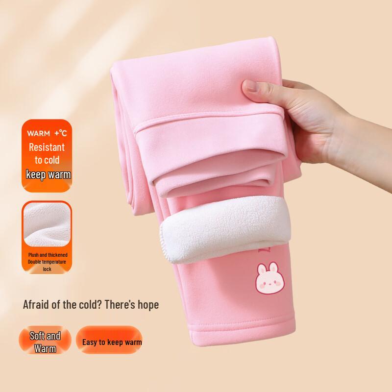 DEESHA Girls  High-Waist Fleece Lined Thermal Leggings 150