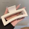Exquisite Acrylic Claw Clip for Thick Hair - Large High-End Shark Hairpin