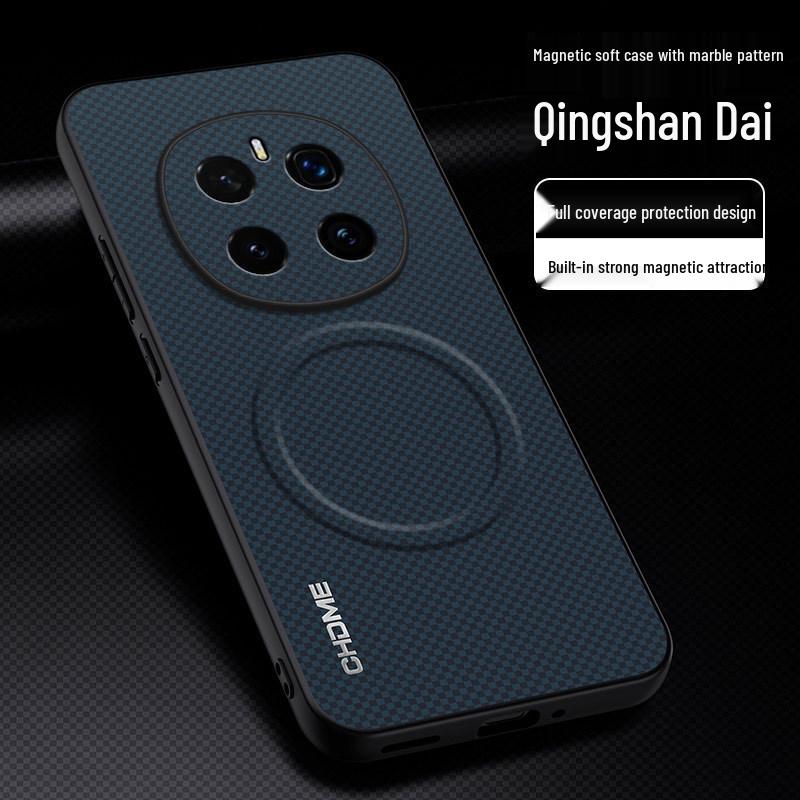 

Compatible with Honor Magic7/7Pro: High-End Fashion Protective Case with Anti-Drop, Full Coverage, Magnetic Buckle, and Mark Texture. Porsche Edition