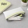 Soft Color Pencil Case Clear Mesh Case, Large Transparent Pen Pouch for Girls, Waterproof Quick Access Bag Stationery High School Students, Cosmetics