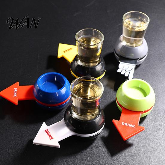 Housewarming Party Game Penalty Spin Wheel Drinking Toy, Fun Adults Pointer Rotating Bachelor for Bar, KTV, Family Night, Parties, Picnics,