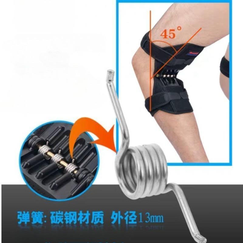 1/2Pcs Joint Support Knee Pad Non-slip Lift Pain Relief for Knee Power Spring Force Stabilizer Knee Booster Working Sports Elder