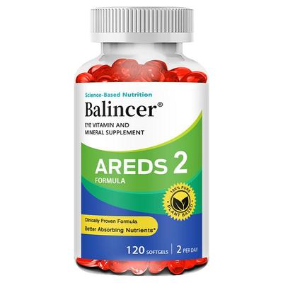 AREDS 2 Formula Eye Vitamin and Mineral Supplement, Macular Health & Vision Protection Support