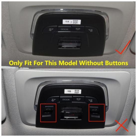 Front Reading Light Frame Cover Trim For - Toyota Corolla Cross Fiber