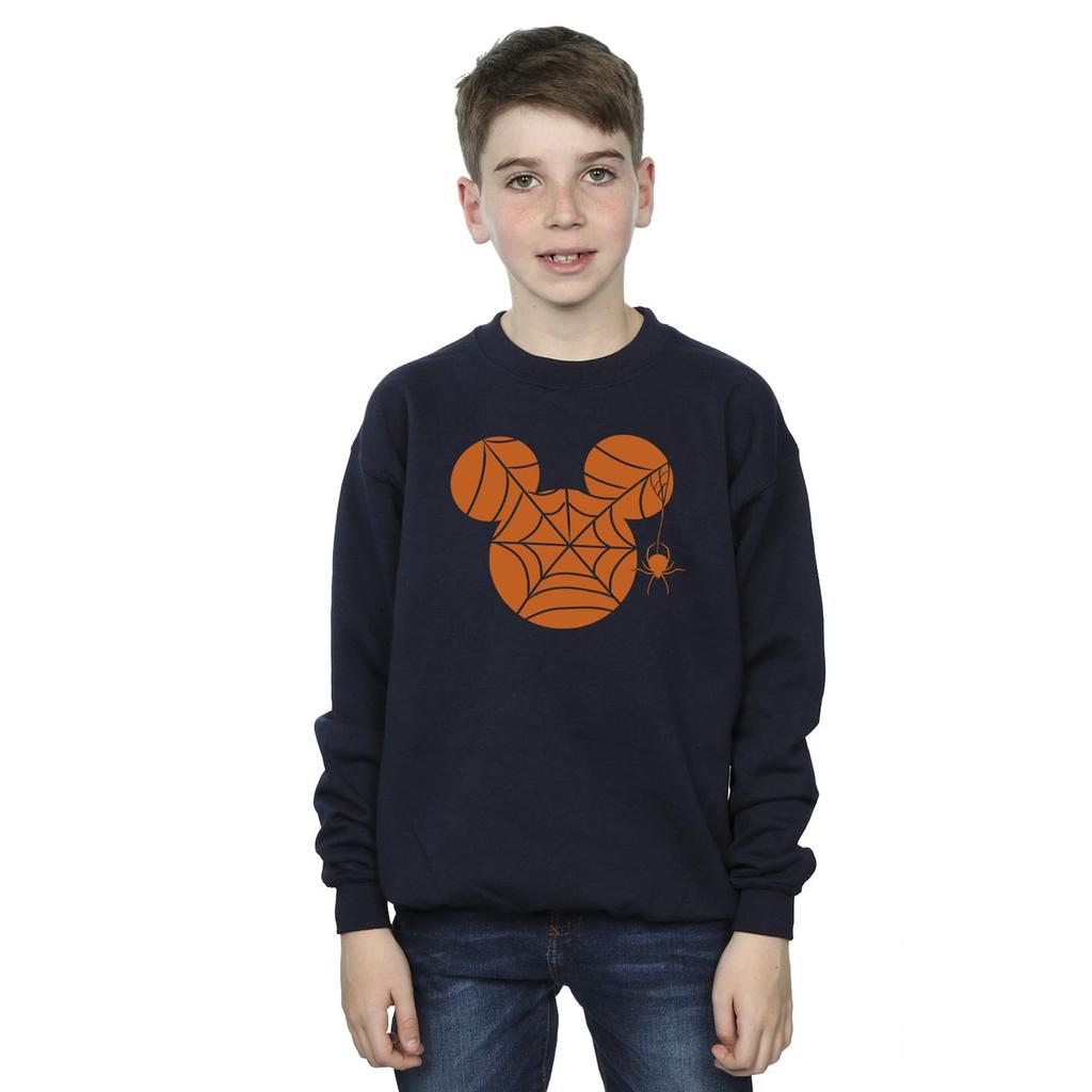 Disney Boys Mickey Mouse Cobweb Sweatshirt