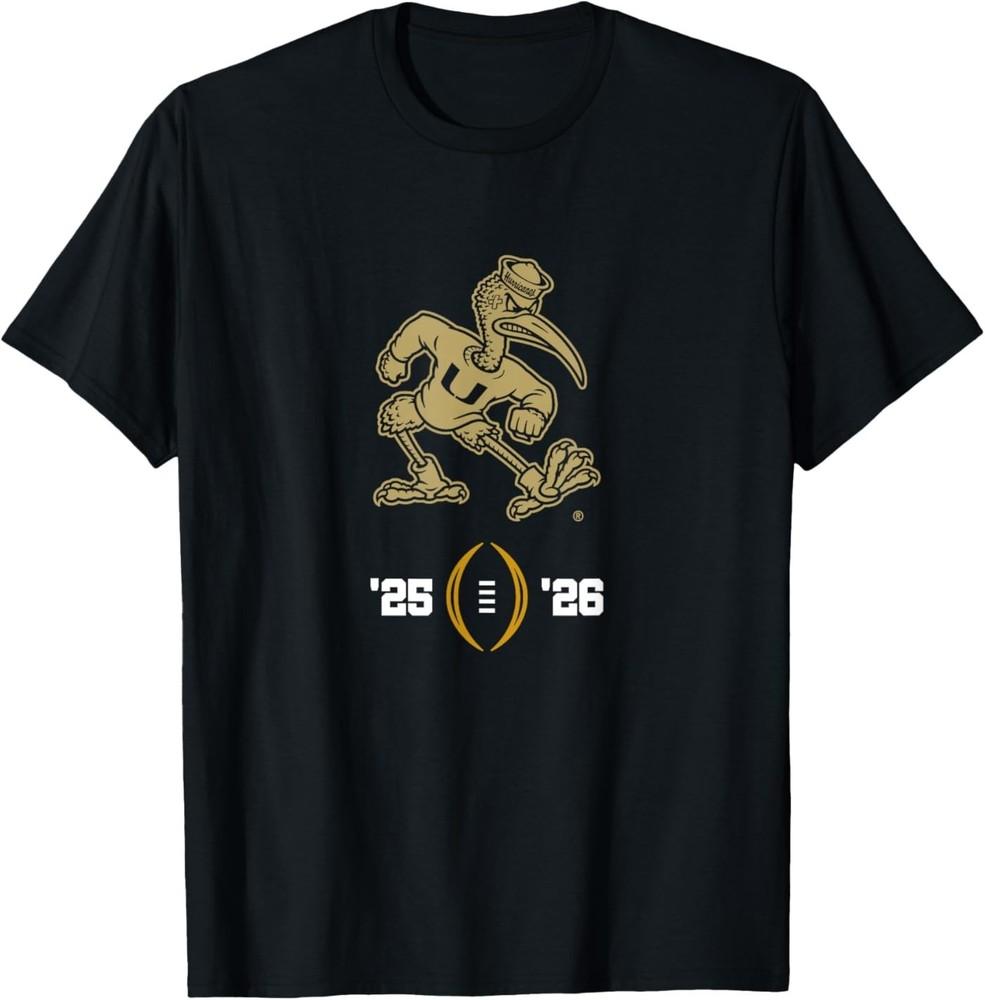 Miami Hurricanes 2025-26 College Football Playoff Logo T-Shirt