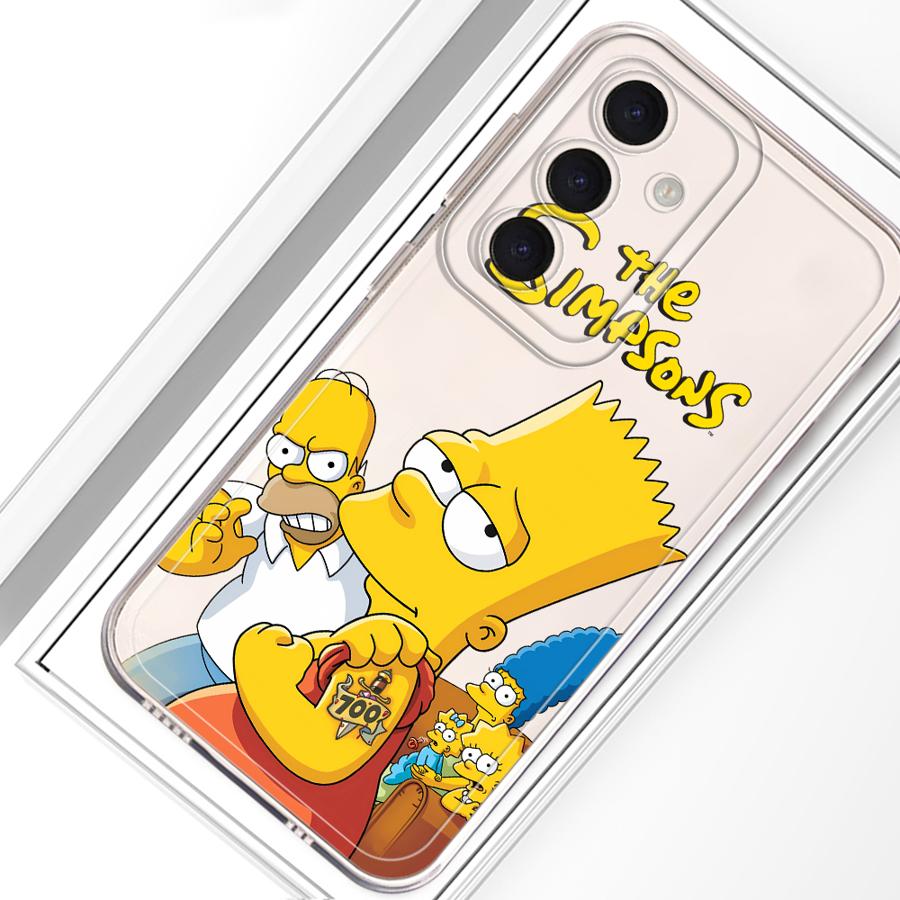 Cartoon The S-simpsons Case for Samsung Galaxy A55 A23 A25 A51 A54 A15 A52 A31 A33 A52 A56 A50 A26 A24 A14 A16 A34 A35 A36 A13