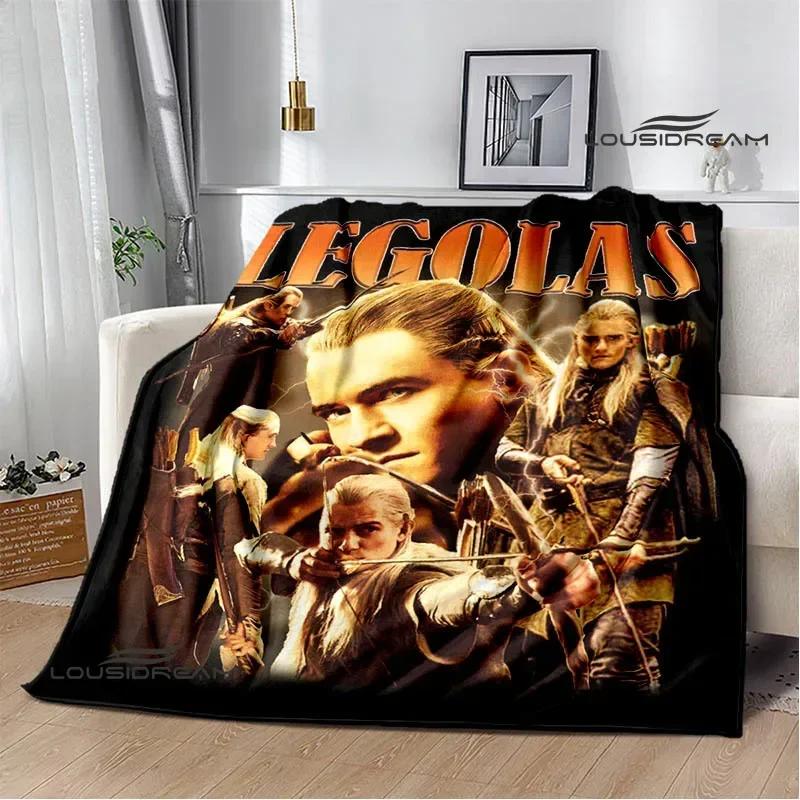 L-Lord of the Rings printed blanket Warm Flannel Blankets Soft and Comfortable Home Travel Blanket bed linings Birthday Gift