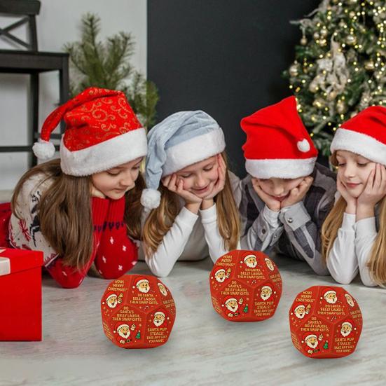 Hilarious Exchange Party Game Dice Christmas Exchange Gift Family Game Xmas Stocking Stuffers for Men Women Adults