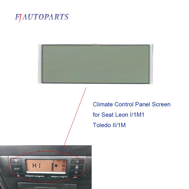 For Seat Leon Toledo Heating Climate Control Panel Pixel Repair Air Conditioning LCD Display Screen