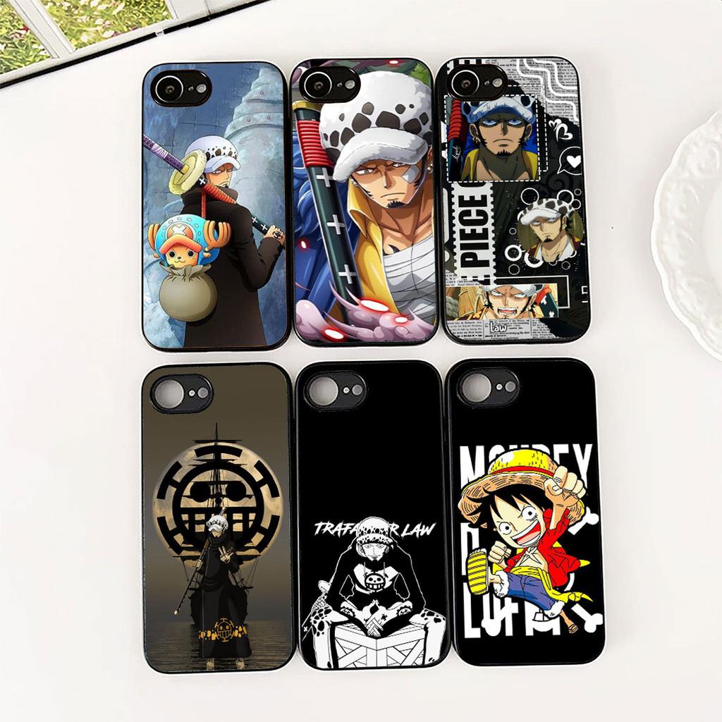 Cover for Apple iPhone 17 Pro XS Max Air 6 7 8 Plus 5 + SE 2022 SE2 16E 8+ Phone Case Water Law One Piece Luffy Roronoa Zoro