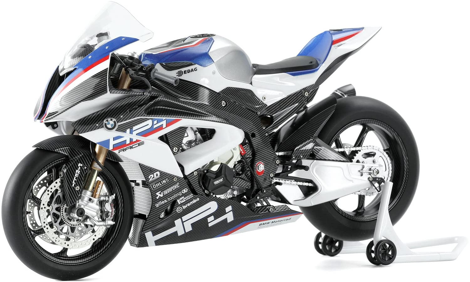 

Meng Model BMW HP4 RACE molded plastic model kit 1/9 Multi-color MMT-004S