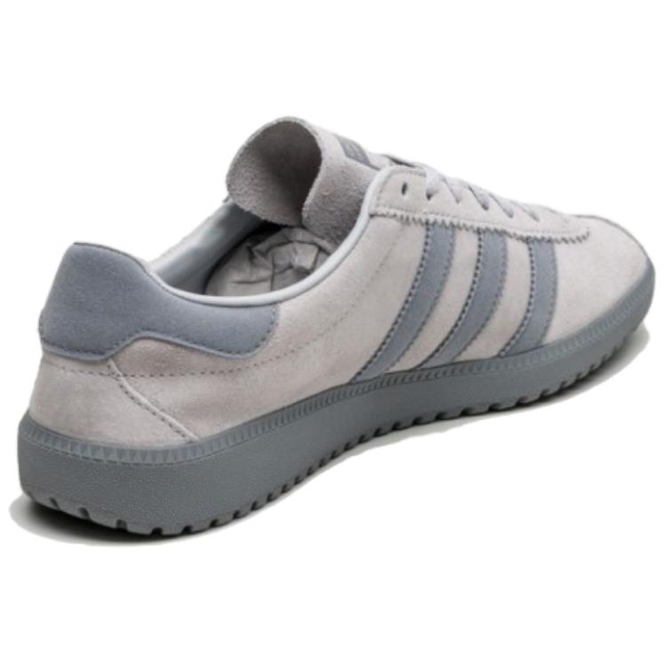 Adidas Originals Bermuda Non-Slip Shock Absorption Low-Top Skate Shoes Men Sneakers Gray Blue BB5267