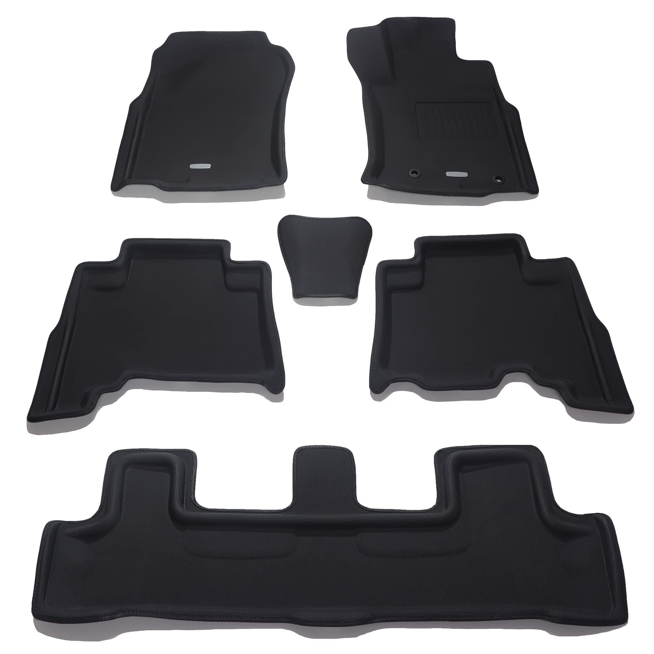 

Clazzio Floor Mat 3D Type Set for 1 Land Cruiser Prado H25 7 Seater NEW Rubber Type Black ET0254 (2013)/9~ [5EETC0254K] чёрный