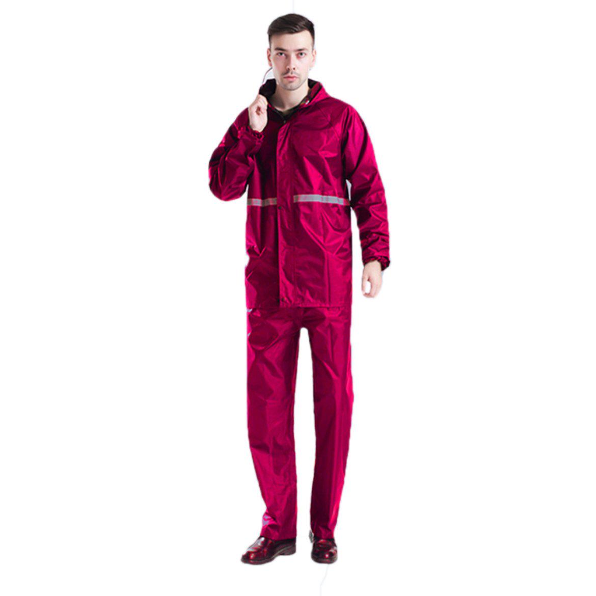 

Дышащий дорожный плащ для путешествий на открытом воздухе, непроницаемый женский/мужской дождевик с капюшоном 2XL