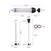 Auto Brake Fluid Extractor Auto Oil Change Syringe with Hose Dual Purpose Oil Change Tool 500cc Automotive Supplies