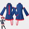 Anime Kasane Teto Cosplay Moodne Ühtne Kostüüm Parukas Vtuber Teto Sinine Kleit Ülikond Naistele Halloweeni Pidu Valem Ühtne Ülikond