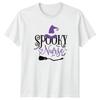 Spooky Nurse TShirt Witchy Medical Profession Halloween