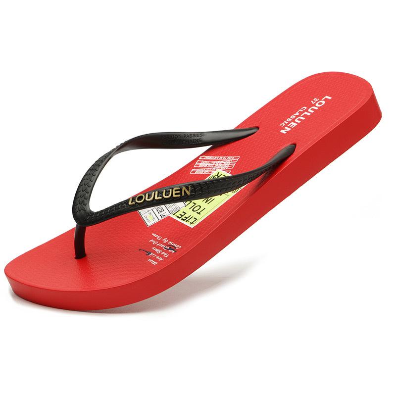 Summer Flip Flops for Women, Non Slip Flat Beach Slippers for Women, Casual Sandals for Women, Slippers