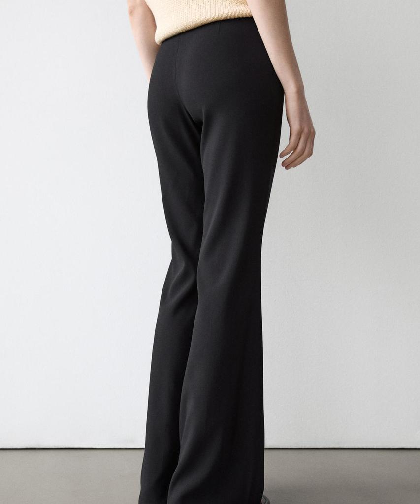 Masimodutti Pocket Detail Flare Pants