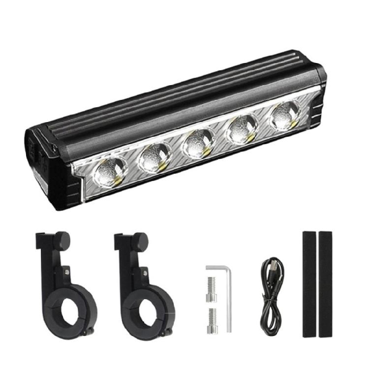 Rechargeable LED Bicycles Front Light Flashlight, Bicycles Head Light Waterproof Bicycles Head Light Cycling Front Lamp