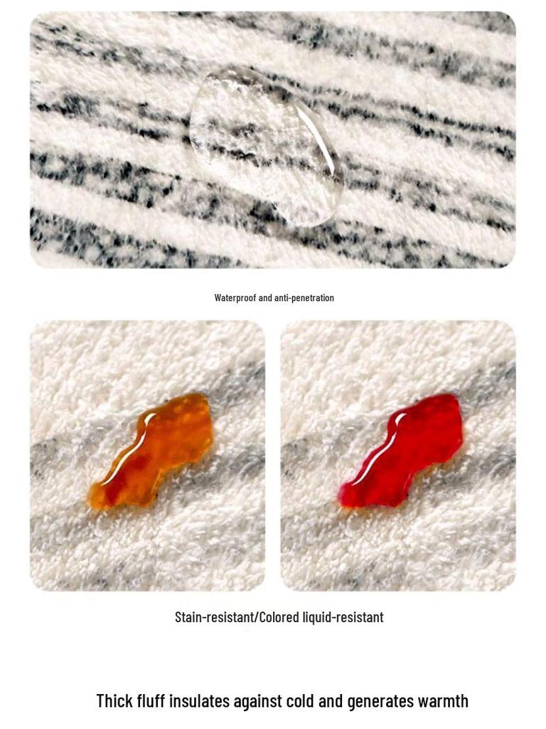 Thickened Indoor Floor Mat: Anti-Fall Bedroom, Balcony, Study, or Living Room Carpet