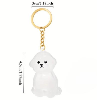 2pcs Transparent Pet Hair Storage Box - Dog Memorial Capsule, Pet Hair Keepsake Bottle with Keychain - Gift for Pet Owners