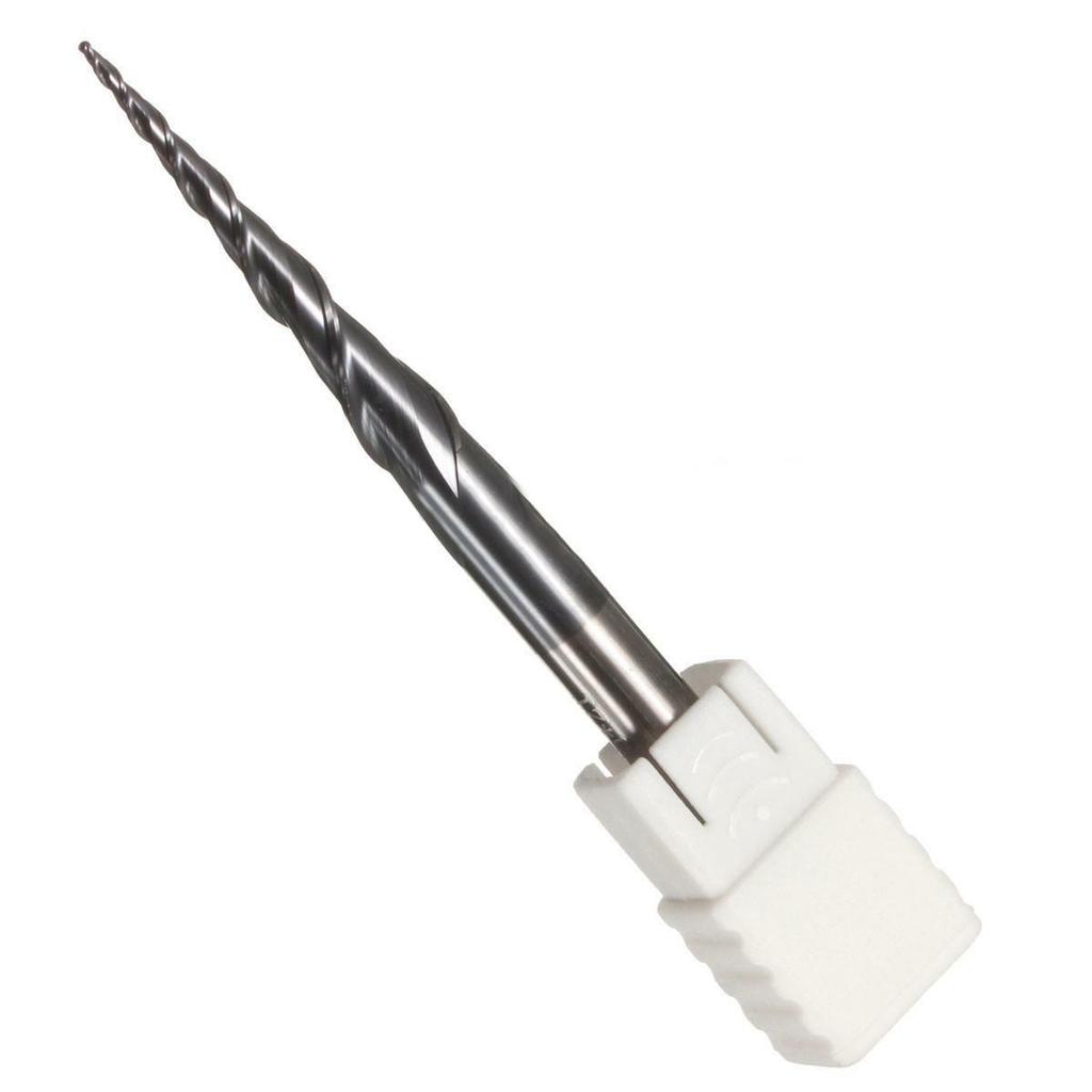 End Mills Tools Tungsten Steel Cone Cutters Equipment R0.5*D6*30.5*75L