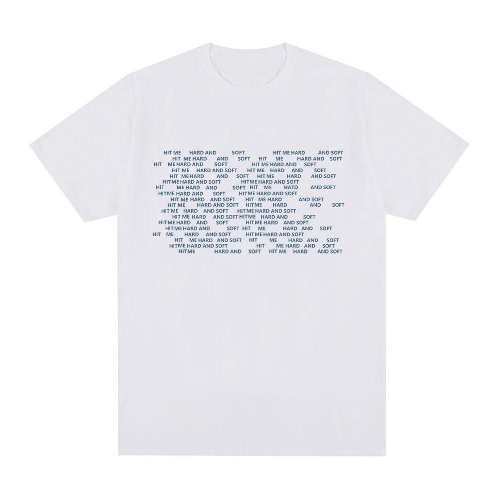 Hit Me Hard and Soft Tour T Shirt Unisex Fashion Hip Hop T Shirts 100 Cotton Loose Short Sleeve Tshirts Fans Gift Tops