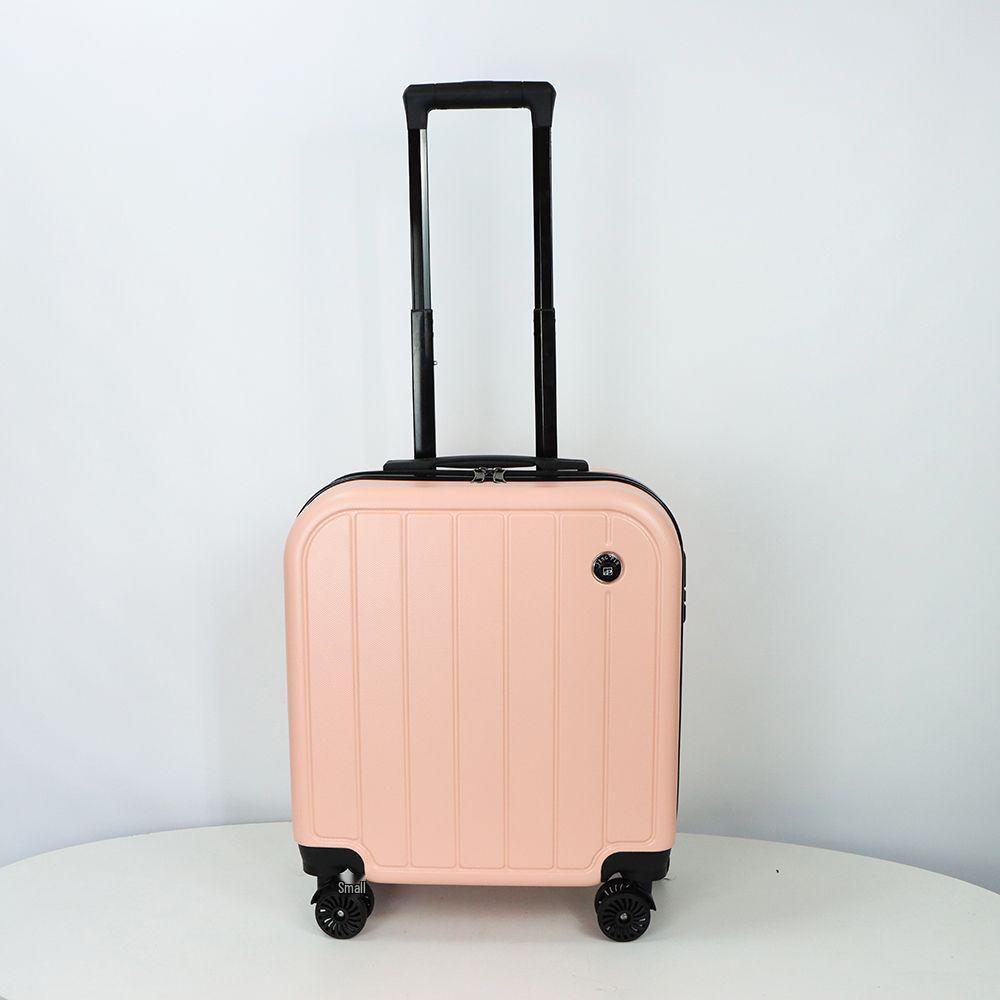 Lightweight 18" Mini Trolley Suitcase with Universal Wheels & Combination Lock