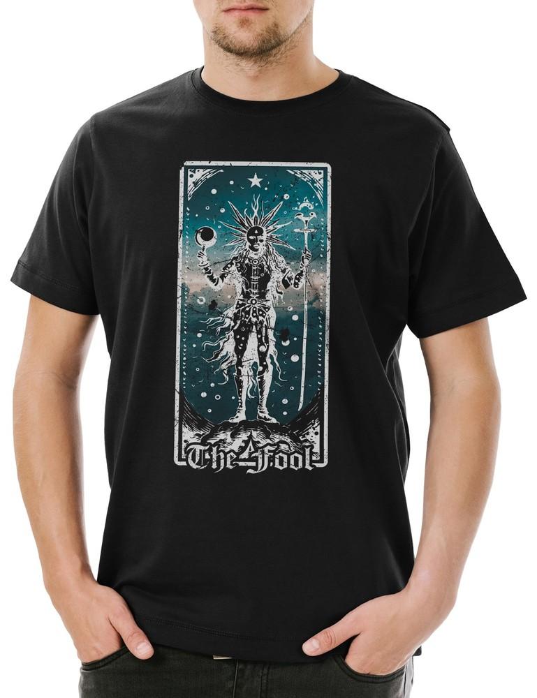 Tarot B The Fool Men's T-Shirt Set Card Card Deck Arcana Voodoo Major Minor
