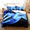 Cool Rels B Duvet Cover + 2 Pillowcases, Spanish Rapper Print Soft Bedding Set for Music Fans Bedroom Decor