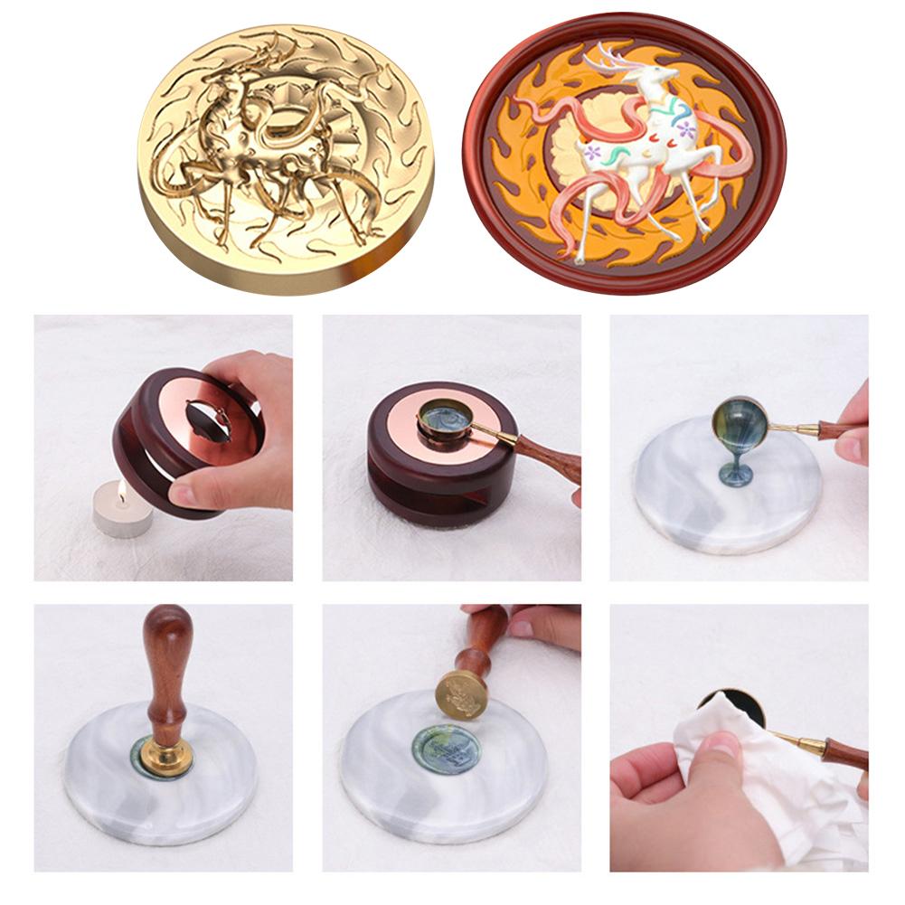 Retro Wax Seal Stamp Whale Horse Sculpture DIY Sealing Wax Stamp Head for Scrapbooking Wedding Invitation Seal Stamp DIY Craft