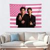 Vintage Intense Rivalry Tapestry Nostalgic Game Day Flag Sporty Style Wall Decor Classic Competitive Banner Flat Print